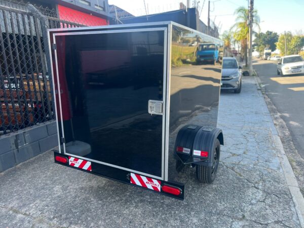 Carreta Baú Carga Fechada 2,00 L x 1,10 L x 1,20 A  ACM - imagem 3