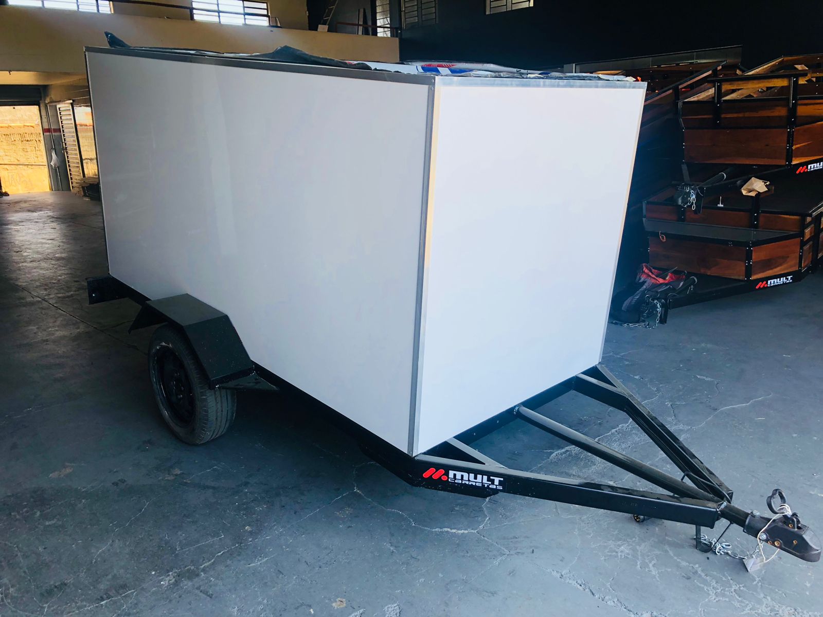 Carreta Baú - Carga Fechada 2,50 L x 1,20 L x 1,20 A - ACM - imagem 10