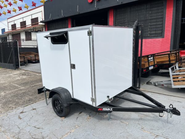 Carreta Baú  Carga Fechada 2,50 L x 1,50 L x 1,50 A  Mini Trailer Camping - imagem 2