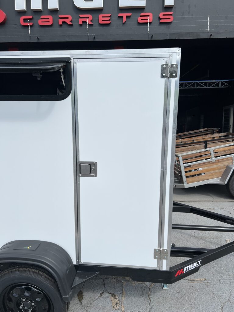 Carreta Baú  Carga Fechada 2,50 L x 1,50 L x 1,50 A  Mini Trailer Camping - imagem 5