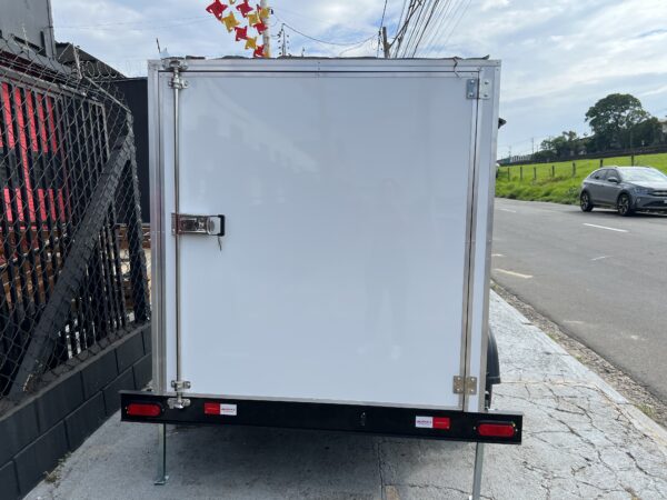 Carreta Baú  Carga Fechada 2,50 L x 1,50 L x 1,50 A  Mini Trailer Camping - imagem 7