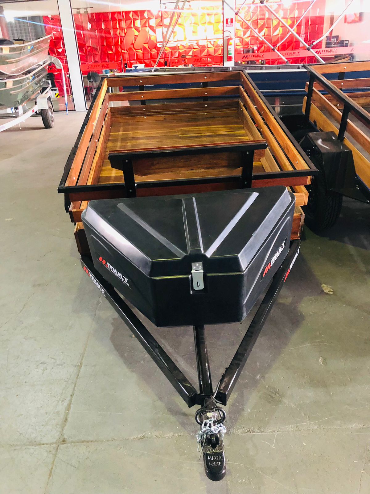 Carreta Fazendinha 2,00 C x 1,20L Com Bauzinho - imagem 4