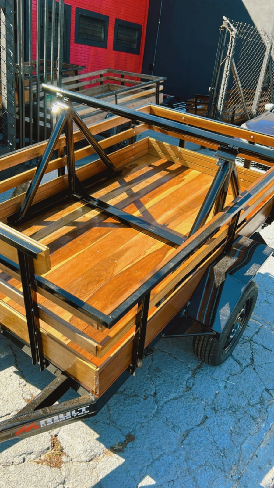 Carretinha Fazendinha Carga - Suporte Bobina