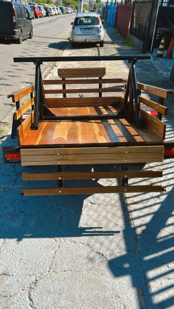 Carretinha Fazendinha Suporte Bobina - imagem 2