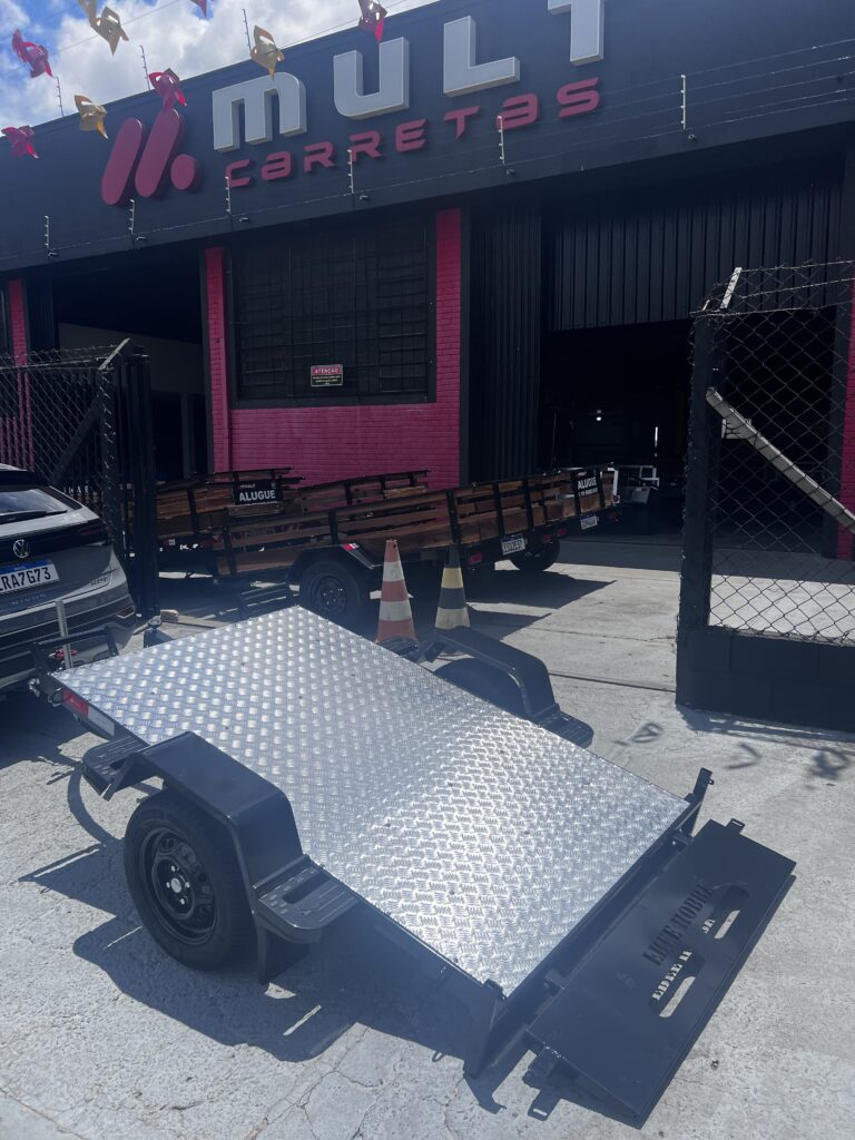 Carretinha para Quadriciclo - Modelo basculante - imagem 4