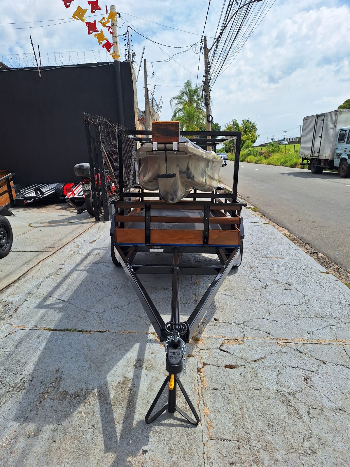 Carretinha reboque para Transporte Caiaque - imagem 6