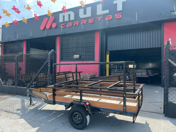 Carretinha reboque para Transporte Caiaque - imagem 7