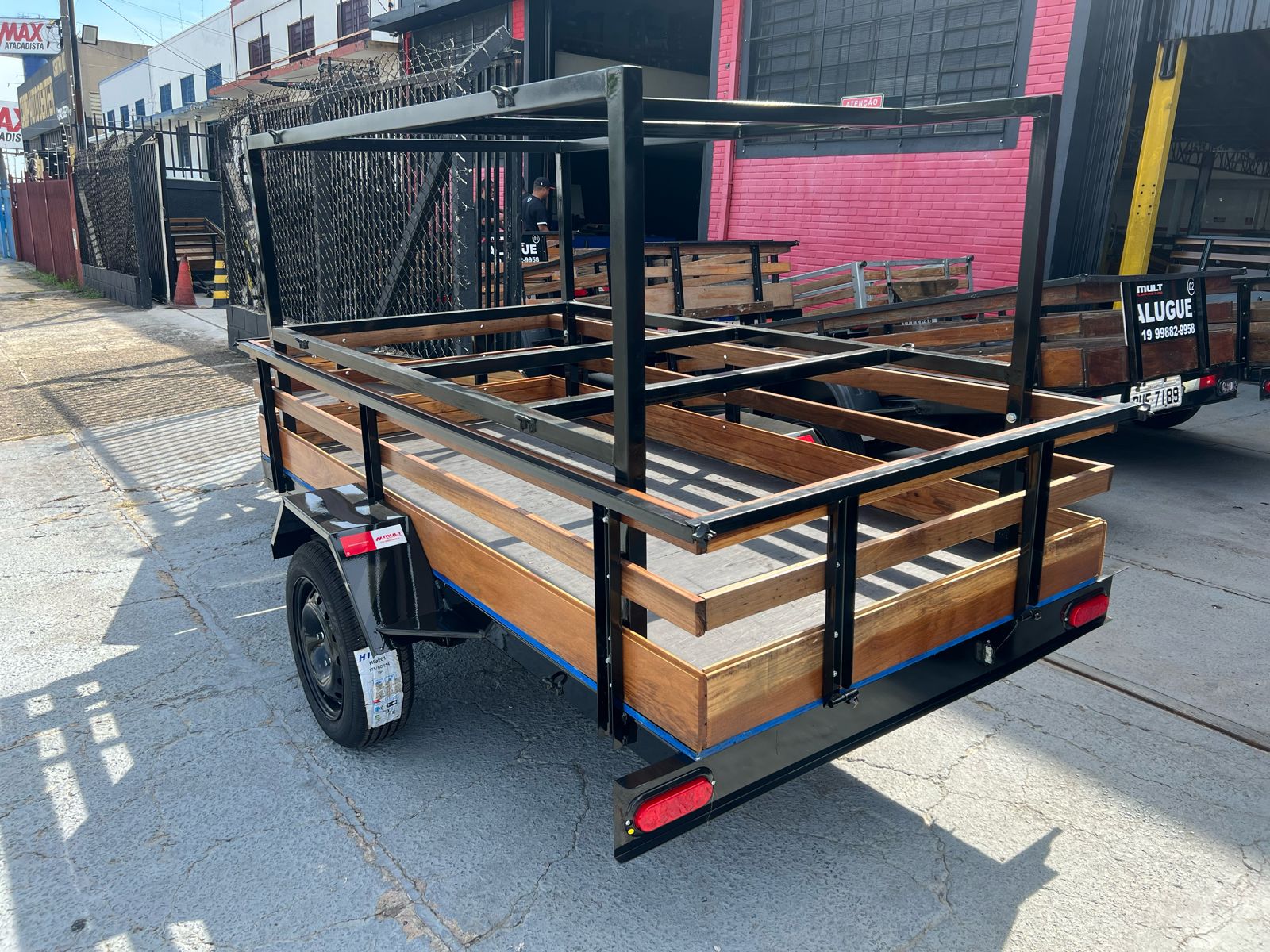 Carretinha reboque para Transporte Caiaque - imagem 17